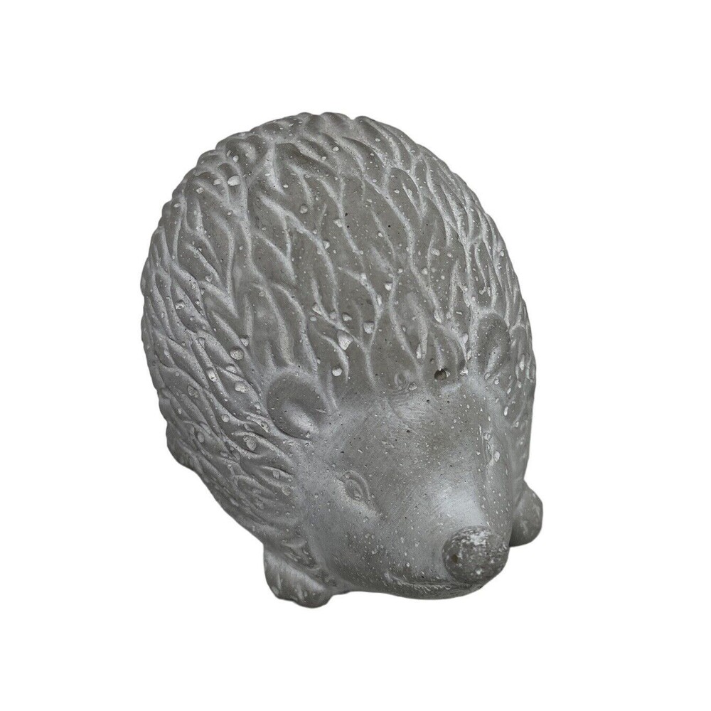 CBK Gray Baby Hedgehog yard Art Outdoor Yard Decor 2.25  inches high NWT